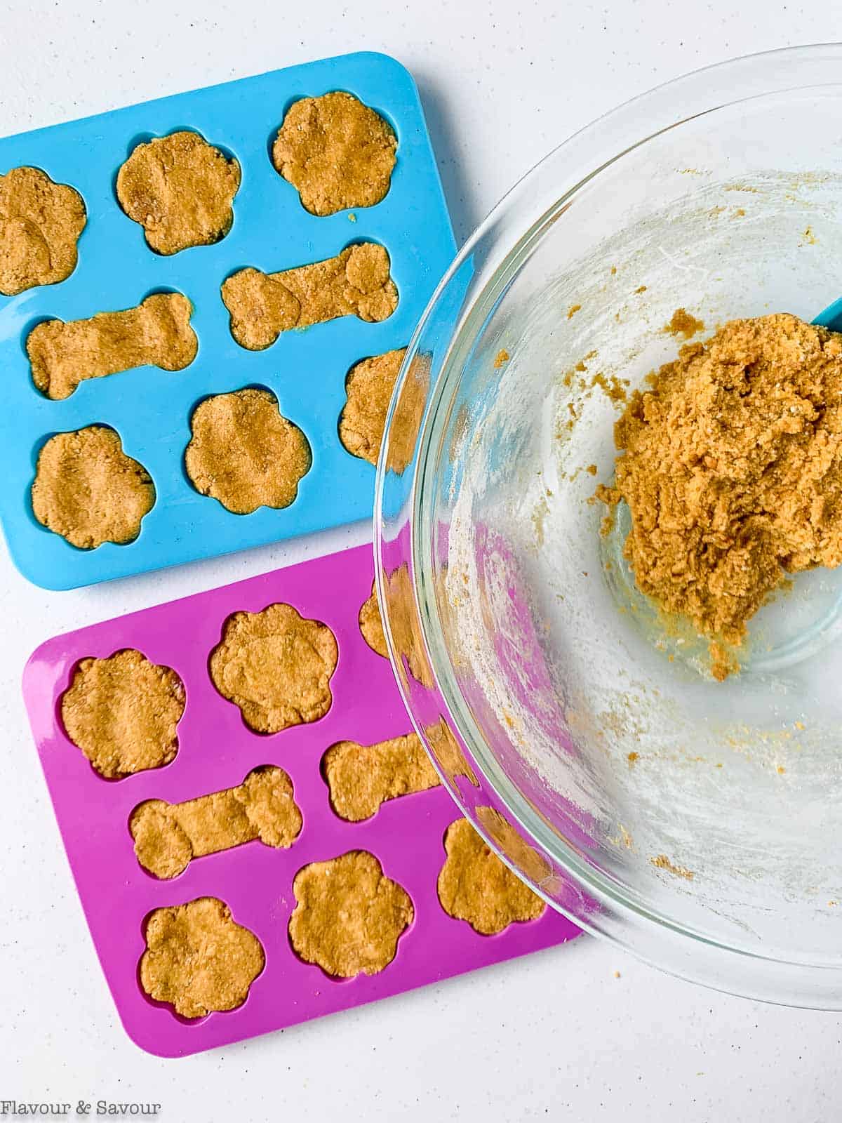 Pumpkin Peanut Butter Dog Treats (Gluten-Free) - Flavour and Savour
